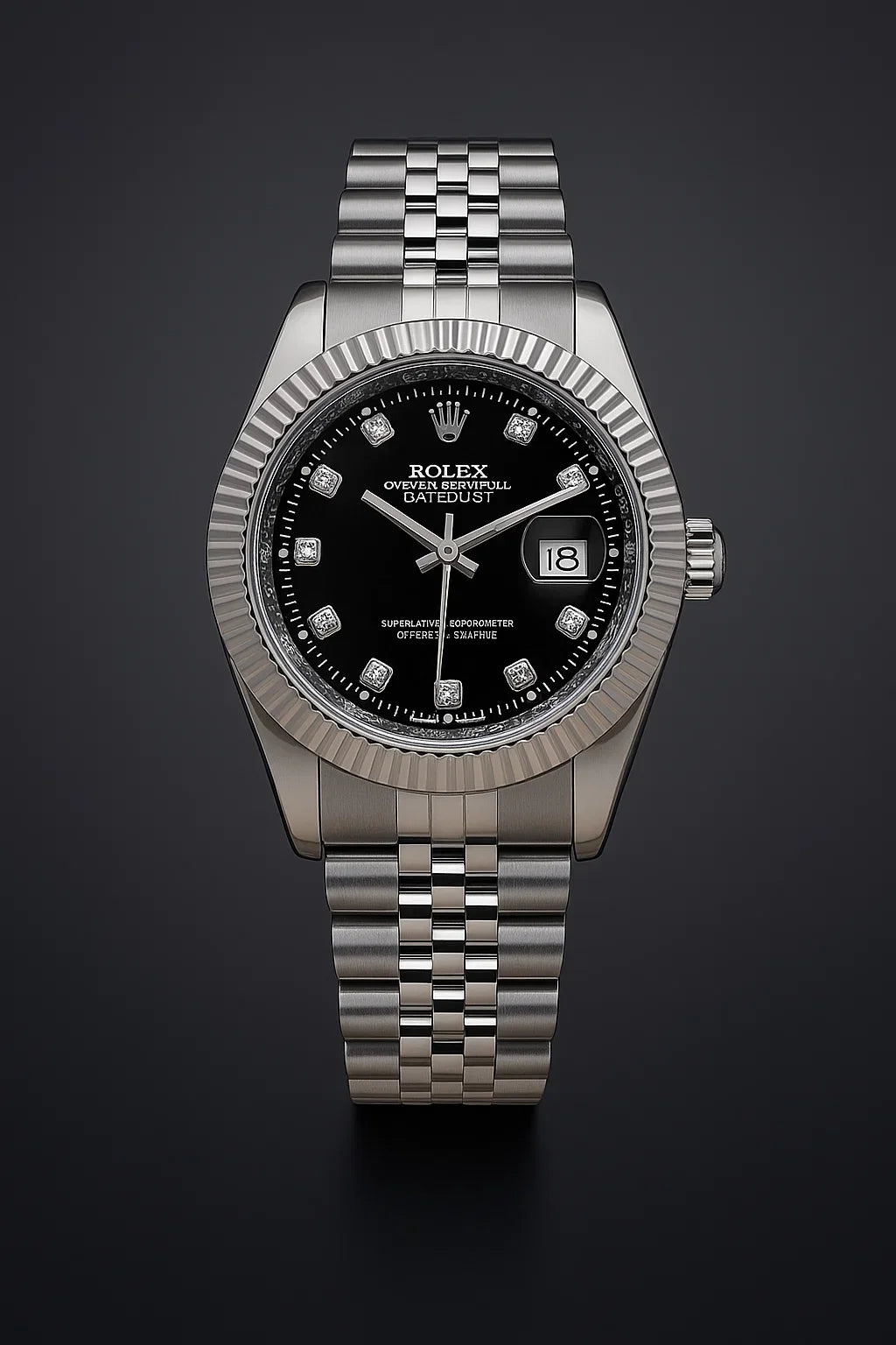 RLX DateJust 40mm – Black Dial