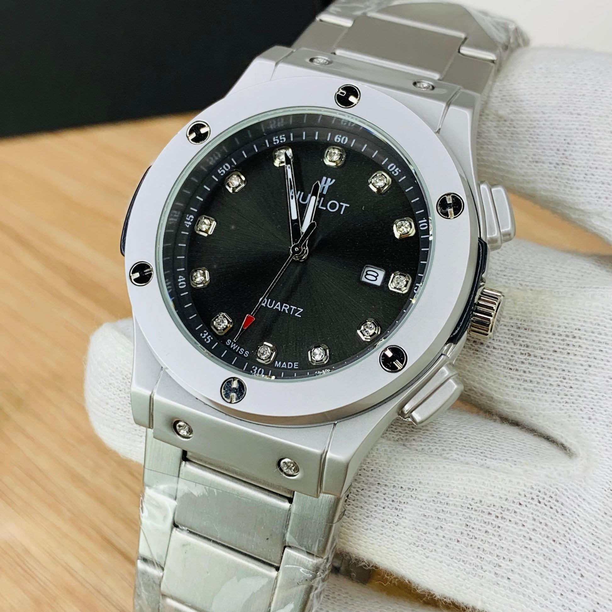 HB Premium – Silver Matte Chain