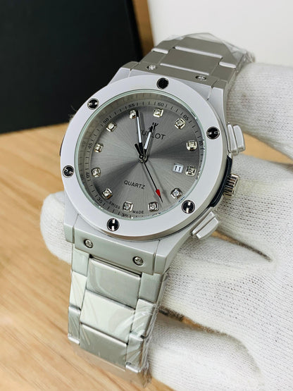 HB Premium – Silver Matte Chain