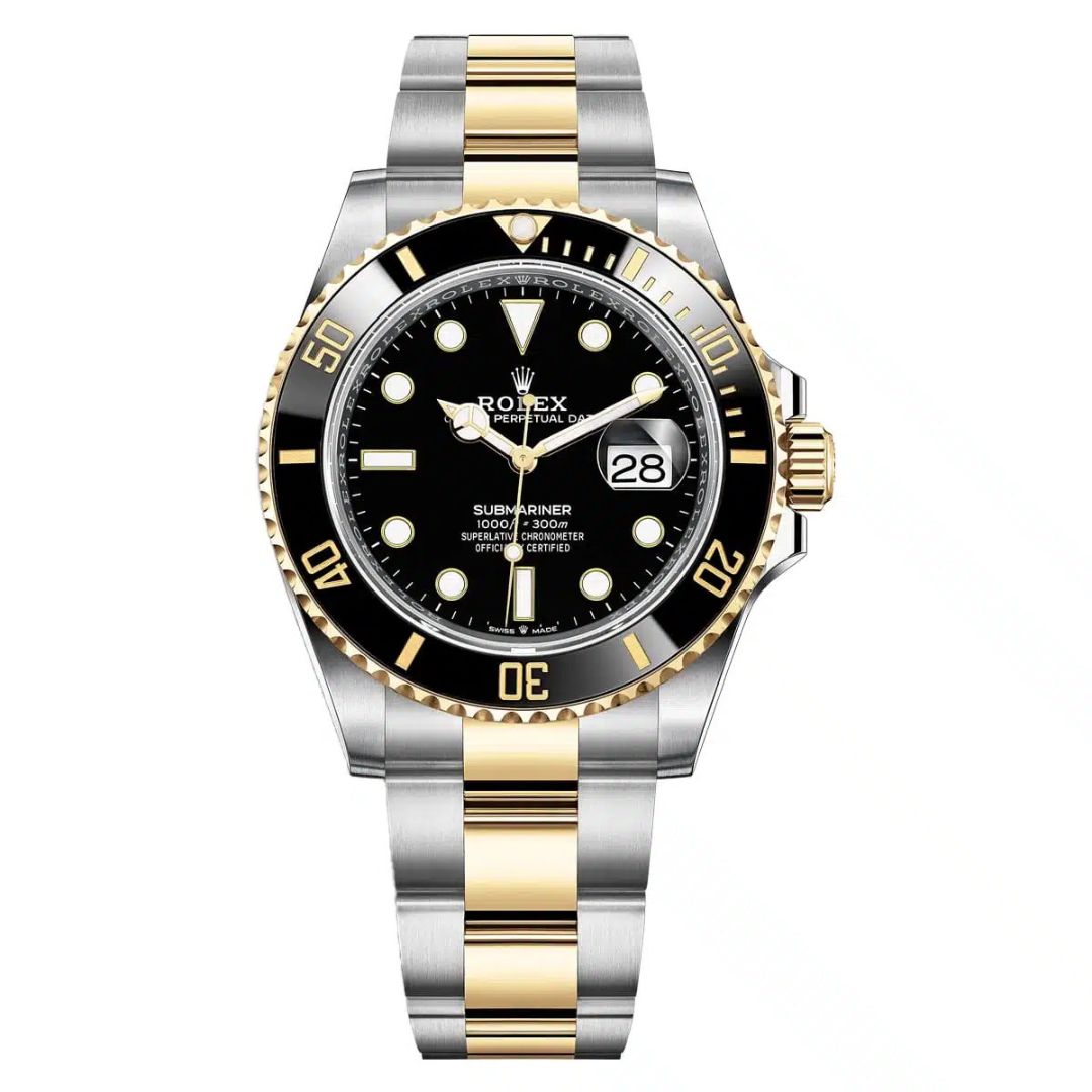 Submariner – 40mm Two Tone Gold