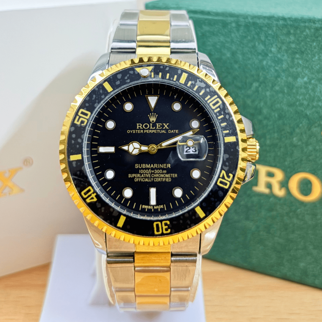 Submariner – 40mm Two Tone Gold