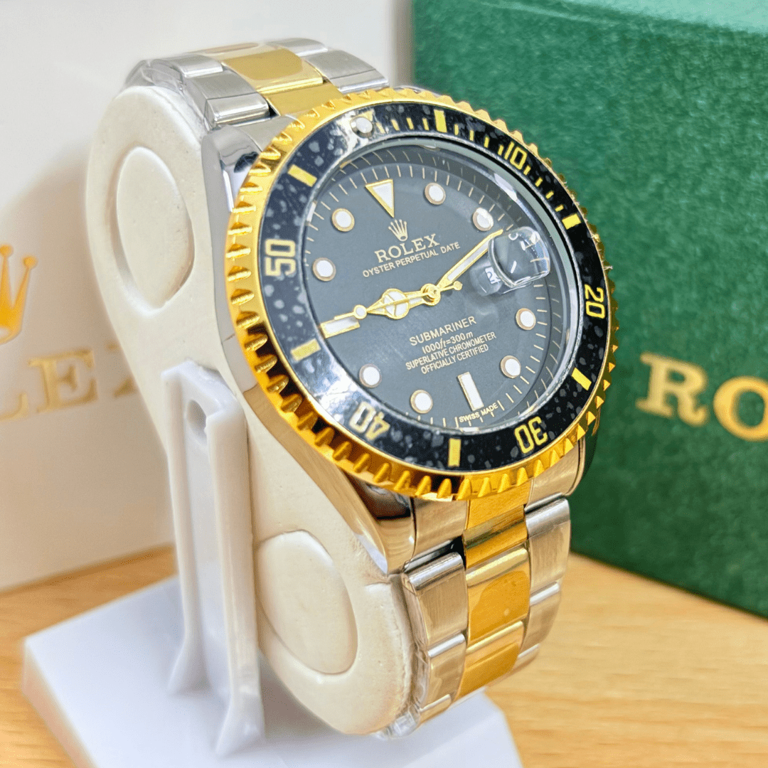 Submariner – 40mm Two Tone Gold