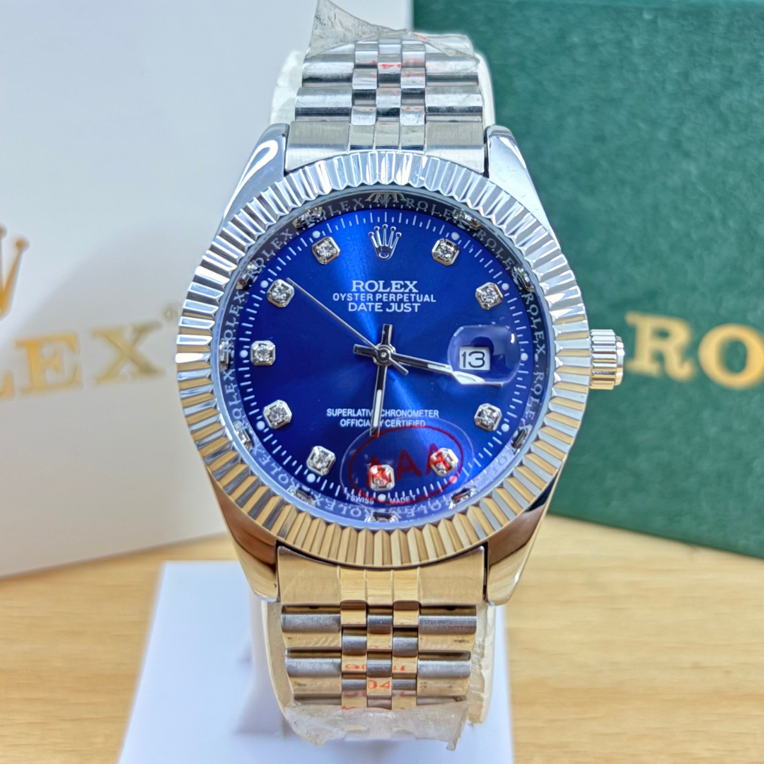 RLX DateJust 40mm – Blue Dial