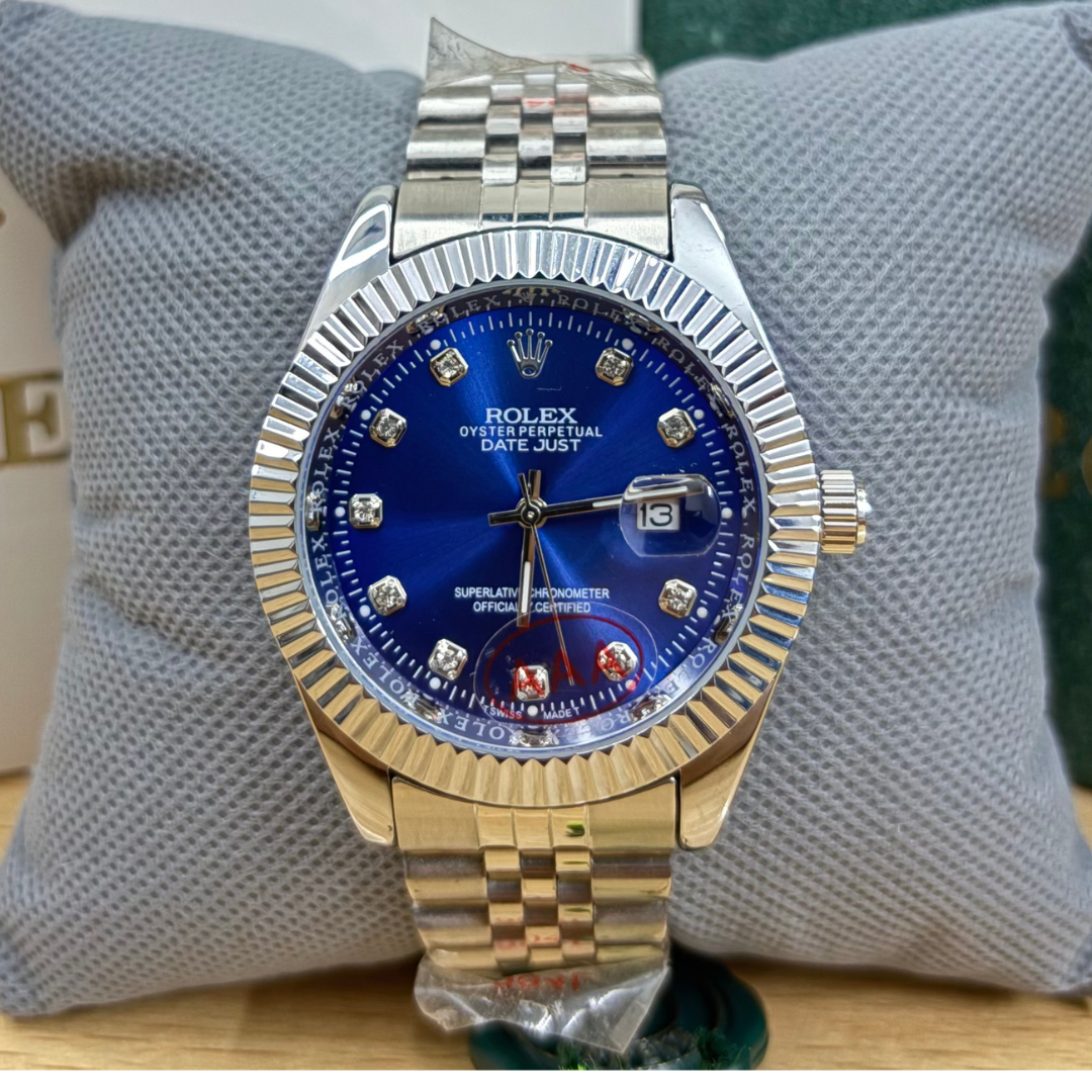 RLX DateJust 40mm – Blue Dial