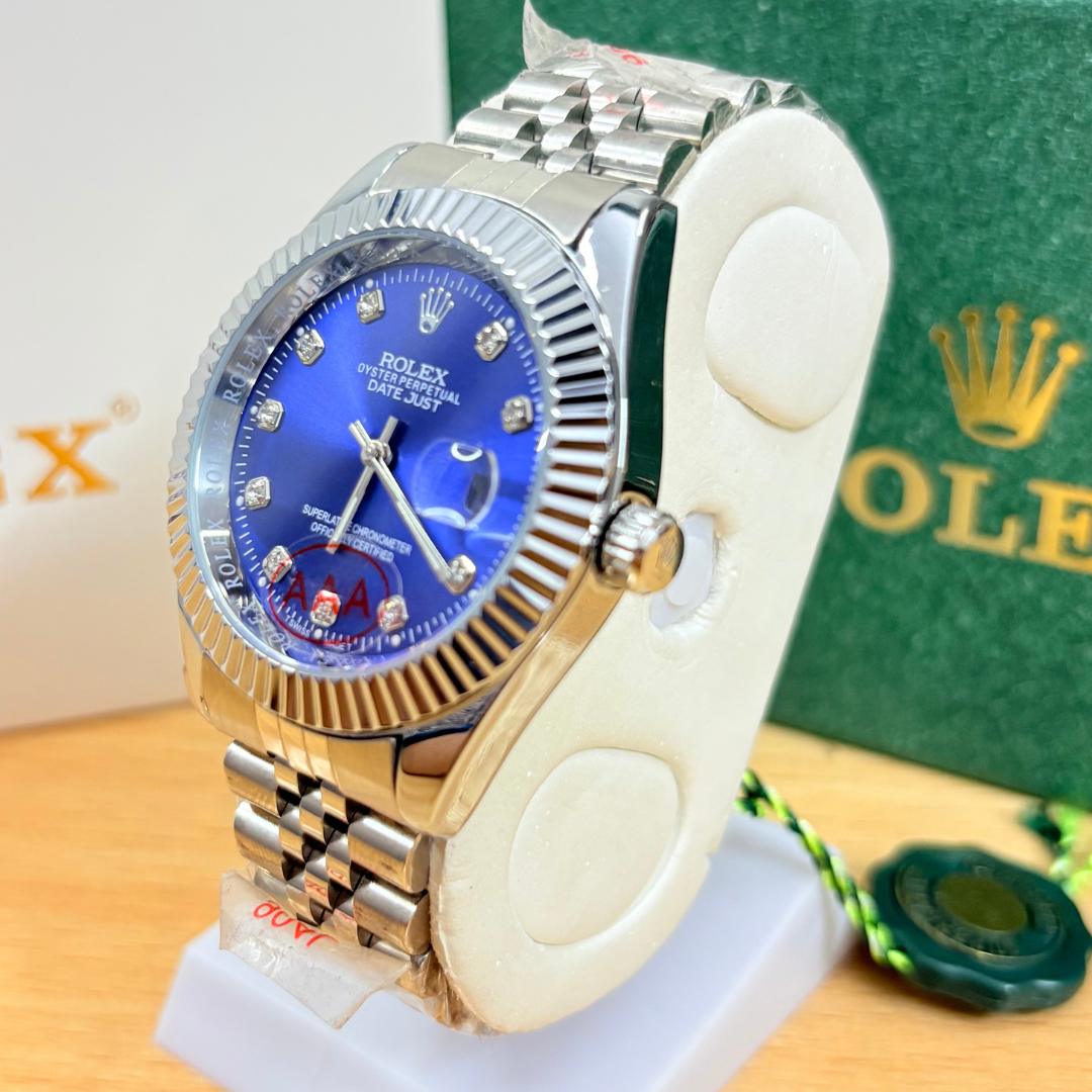 RLX DateJust 40mm – Blue Dial